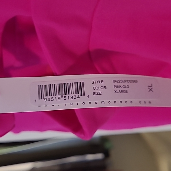 Susana Monaco Pink Cutout Dress - Picture 5 of 7